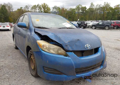 2009 Toyota Matrix z USA, uszkodzony, nr VIN 2T1KU40E69C152819